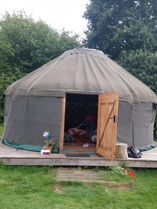 yurts in Dorset