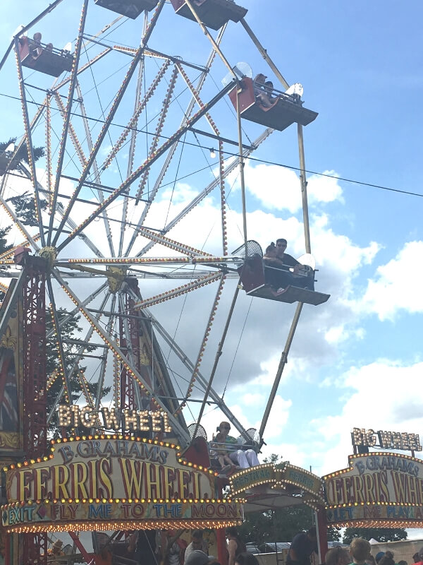 camp bestival big wheel
