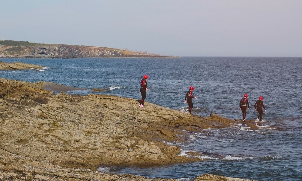 coasteering