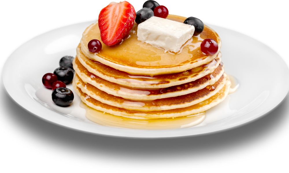 stack of pancakes
