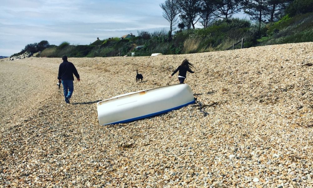 Ringstead Bay beach